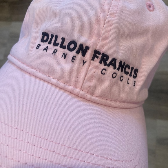 Limited Edition Dillon Francis x Barney Cools Pink Baseball Cap Hat 🪅 - Picture 1 of 6